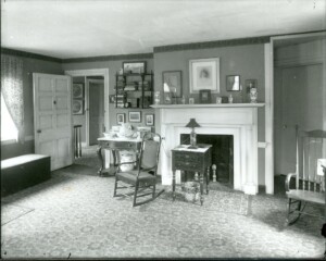 The Carlisle Civic Club met at a member's home for many years. This shot was taken circa 1900. 21 years later, the beginnings of Sadler Health Center were discussed.