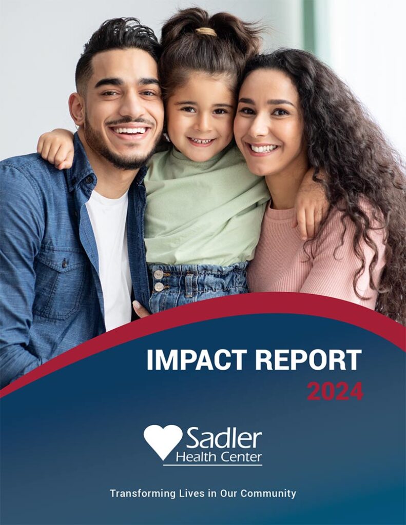 Sadler 2024 Impact Report Cover